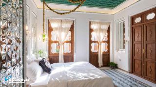 نمای داخلی اتاق های بوتیک هتل اسکرو - شیراز